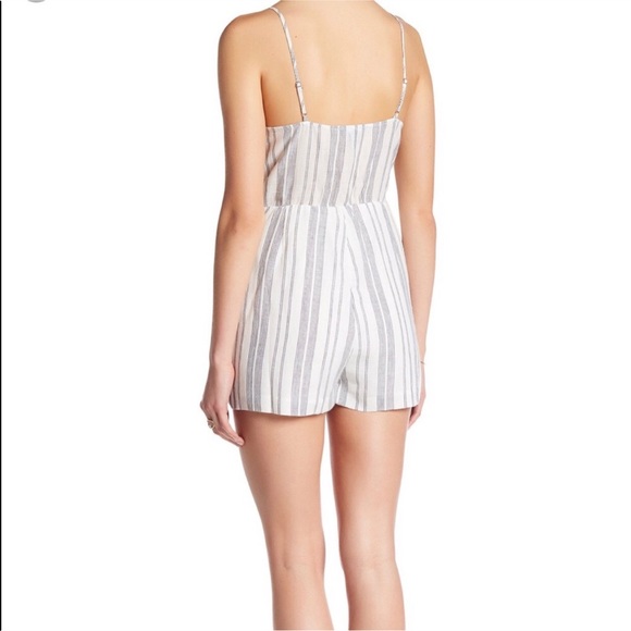 Dolce Vita | Naya Striped Romper - Picture 3 of 3